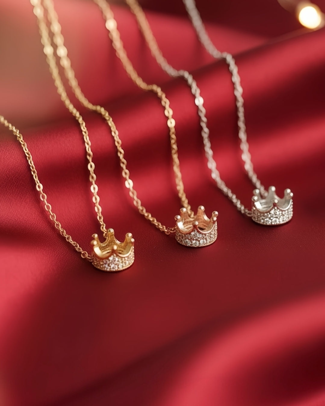 Handcrafted sterling silver, rose gold and yellow gold affirmation jewellery inspired by Pamela Blaney’s The Crown You Never Lost.