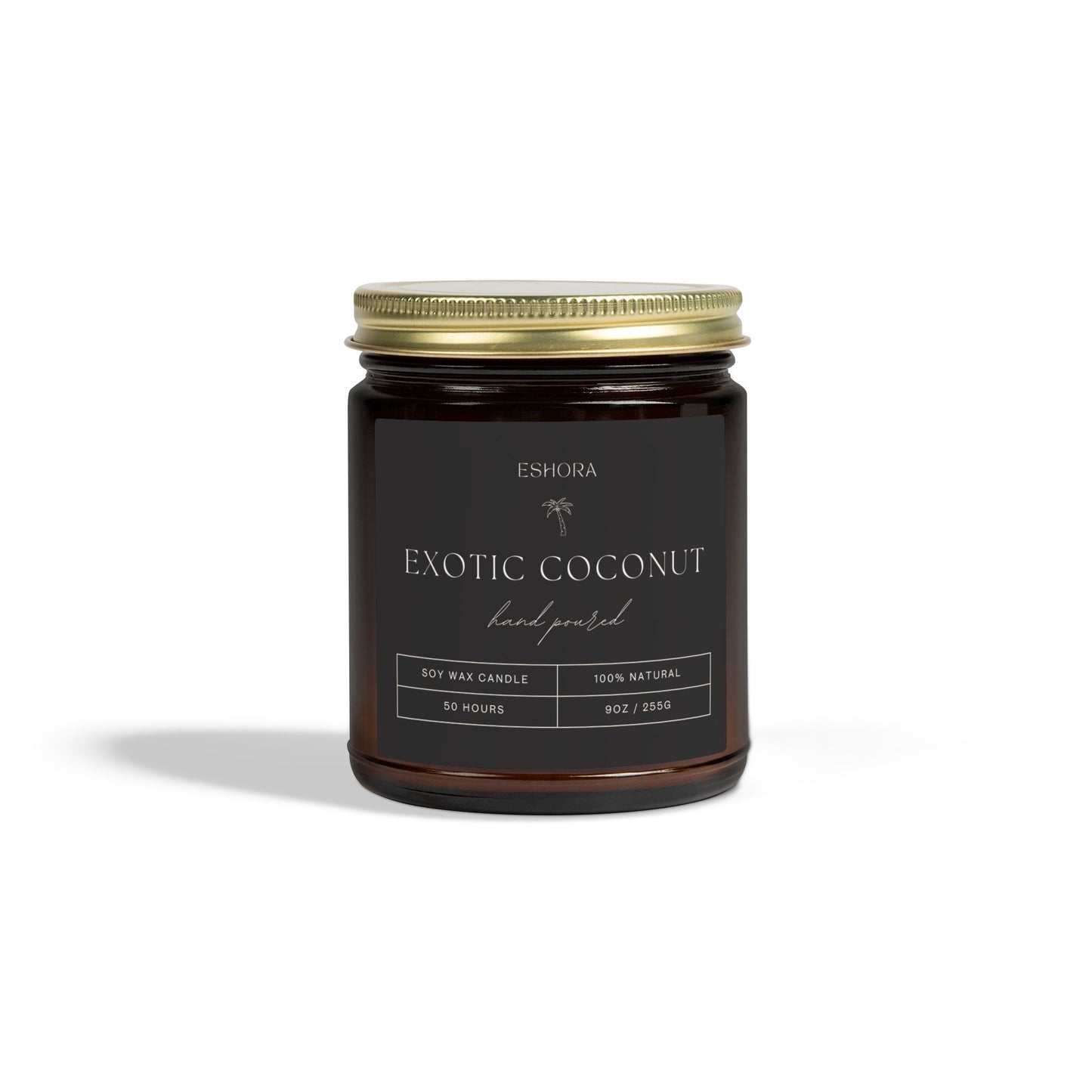 Exotic Coconut Soy Candle | Luxury Scented Candle