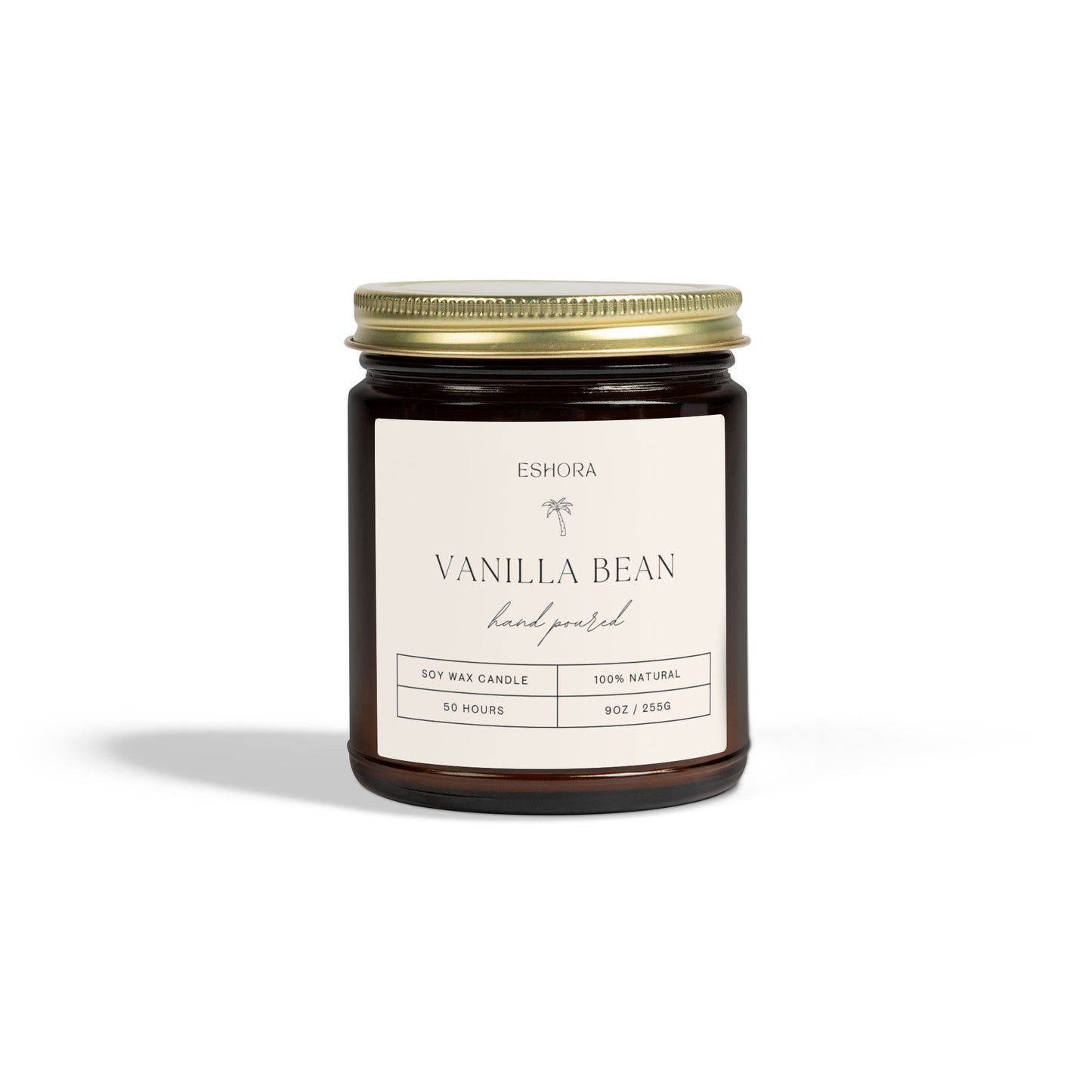 Vanilla Bean Soy Candle 9oz | Luxury Scented Candle